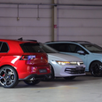 Это Volkswagen Golf 2024. Много живых фото кузова и салона с закрытой презентации новинки