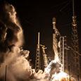 Ночной старт Falcon 9: SpaceX успешно вывела на орбиту очередную партию спутников Starlink — первая ступень отработала уже 19 раз