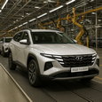 Теперь Hyundai Tucson, Sonata, Elantra, Santa Fe и Palisade в Казахстане собирают новые роботы. В производство дополнительно вложили 1,5 млрд рублей