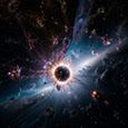Черная дыра в галактике TXS 0506+056 создает необычные выбросы: они связаны с нейтрино и сильным притяжением другой чёрной дыры
