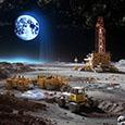 Из пыли в кирпичи: китайская инновация превращает лунный грунт в строительный материал с помощью солнца и 3D-печати