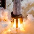Все 33 двигателя Raptor ускорителя Starship Super Heavy включили перед юбилейным запуском самой большой ракеты в мире