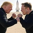 Трамп заявил, что Илон Маск сошел с ума, и сообщил о прекращении госконтрактов. Акции Tesla рухнули, Маск ответил выводом из эксплуатации корабля Dragon, который доставлял астронавтов на МКС