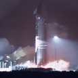 От Starship оторвался осколок, при этом ракету даже не запускали, а просто включили все двигатели сразу