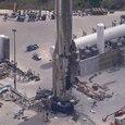 Конец эпохи: SpaceX демонтировала легендарную «табуретку» Starship. Уничтоженный Super Heavy показали с дрона
