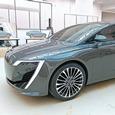 Большой российский седан D-класса «Молния» впервые показали вживую