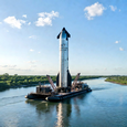 SpaceX готовит переброску ракет Starship  из Техаса во Флориду по воде