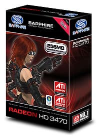 Sapphire выпустила бесшумный Radeon HD 3470, цена в Японии   