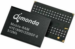 Qimonda начинает выпуск «мобильной» RAM плотностью 512 Мбит по нормам 75 нм