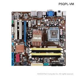 Плата ASUS P5QPL-VM использует чипсет G41 и оснащена выходами DVI, D-Sub и DisplayPort
