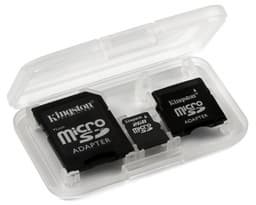 «3 в 1»: Kingston Technology комплектует карточки microSD объемом 2 Гб двумя адаптерами