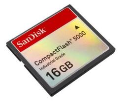 SanDisk увеличивает объем карт памяти CompactFlash 5000 до 16 ГБ