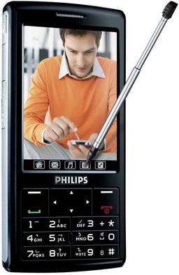 Philips 399 - кардфон с сенсорным дисплеем