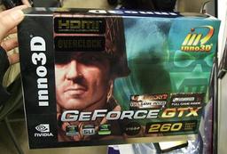 GeForce GTX 260 на 55-нм ядре замечен в продаже