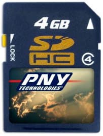 PNY Technologies анонсирует 4-Гб карточку SDHC