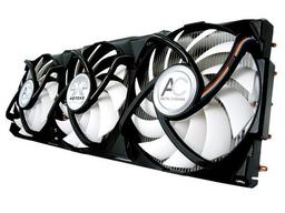 Arctic Cooling подготовила для Radeon HD 4870X2 трехвентиляторный кулер Accelero Xtreme 4870X2