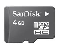 SanDisk Introduces 4GB Micro SDHC Card