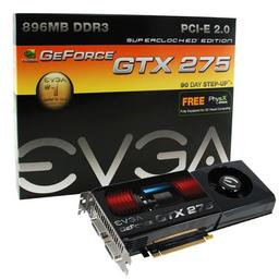 У EVGA готов SuperClocked-вариант 3D-карты на GeForce GTX 275