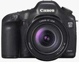 Неподтвержденные спецификации DSLR Canon EOS 5D Mark II