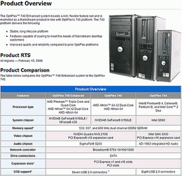 Dell OptiPlex 740 Enhanced — новые ПК на процессорах AMD Phenom Х3