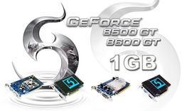 SPARKLE анонсировала несколько 1-ГБ адаптеров на базе GeForce 8500GT и GeForce 8600GT