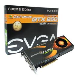EVGA выпускает три карты GTX 260 Core 216 по цене от 300 до 490 долларов