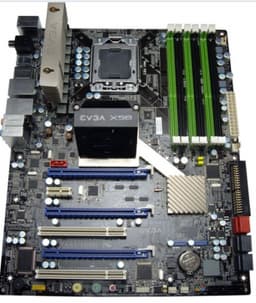 Первый взгляд на плату EVGA X58 SLI FTW