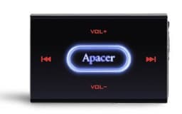 Apacer Audio Steno AU120: небольшой плеер с сенсорным управлением