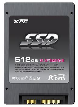 A-DATA представила 512-ГБ вариант SSD в серии XPG 2,5"