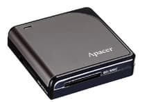 Apacer AM400 — компактный кардридер с четырьмя разъемами для карт памяти