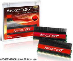 Walton Chaintech выпустила 4-ГБ наборы памяти APOGEE GT DDR2-1150 и DDR2-1200