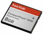 SanDisk CompactFlash 5000 – быстрая и выносливая карта памяти для встраиваемых систем