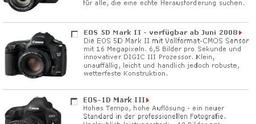 Canon выпустит полнокадровую 16-Мп камеру EOS 5D Mark II в июне?