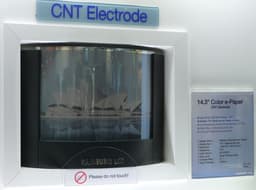 Samsung Electronics Showcases the First Color Carbon Nanotube-based Electrophoretic Display