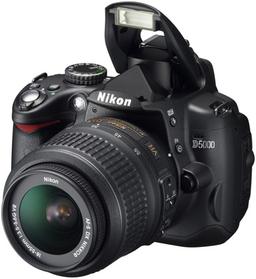 Цифровая зеркальная камера Nikon D5000, оснащенная поворотным экраном, представлена официально
