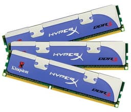 Kingston предлагает дорогой оверклокерский 12-ГБ набор модулей памяти DDR3 HyperX