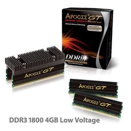 Walton Chaintech выпустила низковольтную память APOGEE GT Blazer DDR3 1800