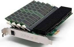 Разработчики DDRdrive X1 обогнали «самый быстрый SSD», объединив преимущества DRAM и NAND 