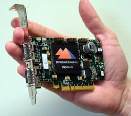 Tehuti Networks TN7585-D – первый в отрасли двухпортовый адаптер 10 Gigabit Ethernet?