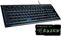 Компактная игровая клавиатура Everglide DKTBoard с логотипом Powered by Razer выдержана в классическом стиле 