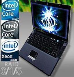 Первый ноутбук на базе Core i7: Eurocom D900F Phantom i7