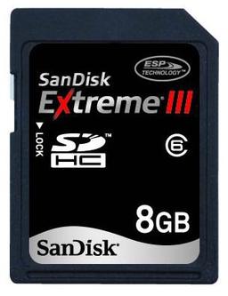 SanDisk увеличивает скорость работы карт серии Extreme III на 50%
