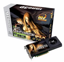 Inno3D представила видеокарту GeForce GTX 275 с объемом памяти 1792 МБ