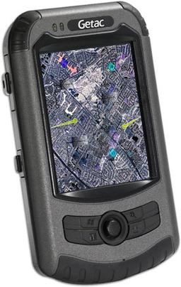 Новый КПК GETAC в защищенном исполнении оснащен приемником GPS, камерой, высотомером и компасом