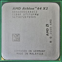 AMD: тихий анонс процессора Athlon 64 X2 6000+ с TDP 89 Вт