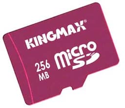 Kingmax Offers 256MB microSD Card