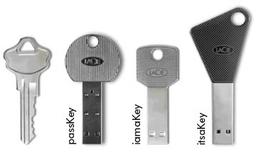 LaCie представила USB-накопители в форме ключей
