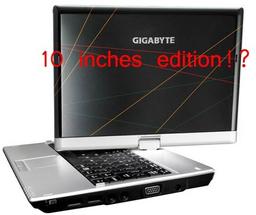 Gigabyte планирует выпуск нетбука на двухъядерном процессоре?
