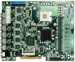 Плата управления WIN Enterprises MB-06067 оснащена шестью портами Gigabit Ethernet