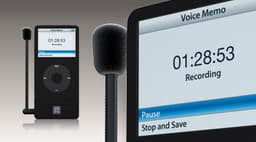XtremeMac MicroMemo – диктофон Hi-Fi для iPod